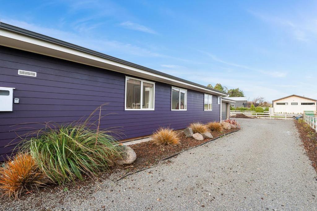 The Purple House - Ohakune Home With Spa Pool Eksteriør bilde