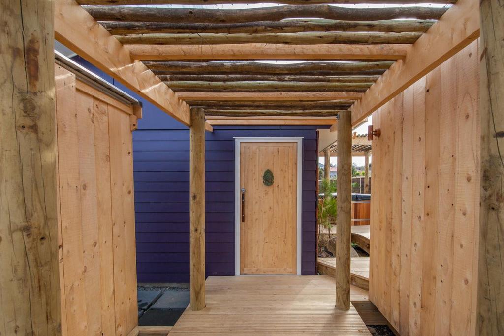 The Purple House - Ohakune Home With Spa Pool Eksteriør bilde