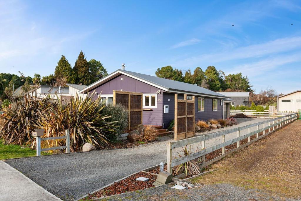The Purple House - Ohakune Home With Spa Pool Eksteriør bilde