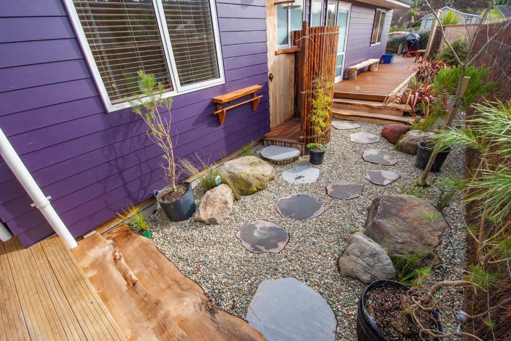 The Purple House - Ohakune Home With Spa Pool Eksteriør bilde